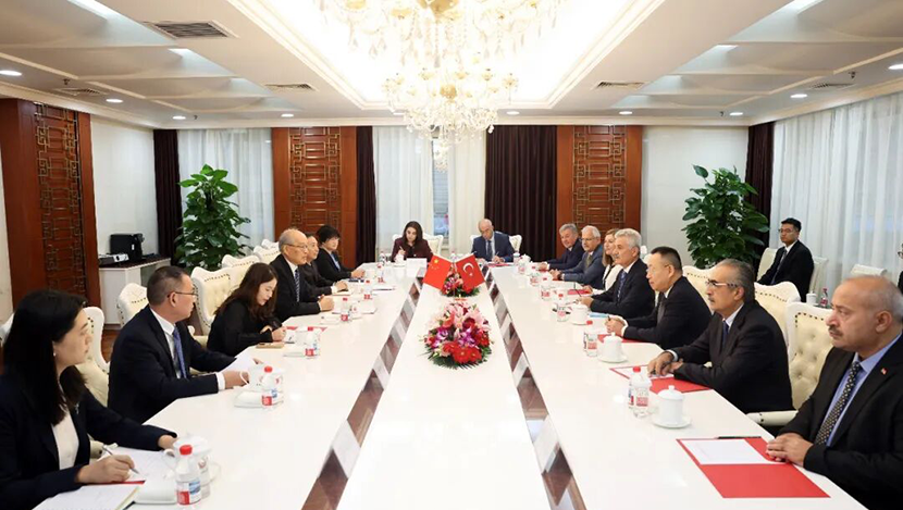 张军会见土耳其最高行政法院院长泽基·伊...